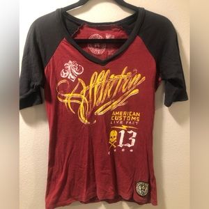 Women’s Affliction brand shirt